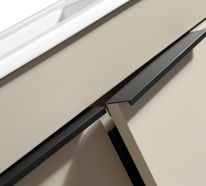 Tailored Bathrooms Sora 600mm Floor Standing Vanity Unit & Basin – Two Door