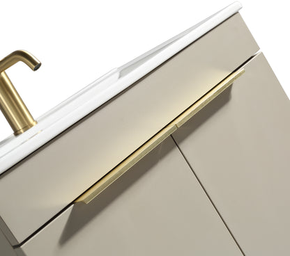 Tailored Bathrooms Sora 600mm Floor Standing Vanity Unit & Basin – Two Door