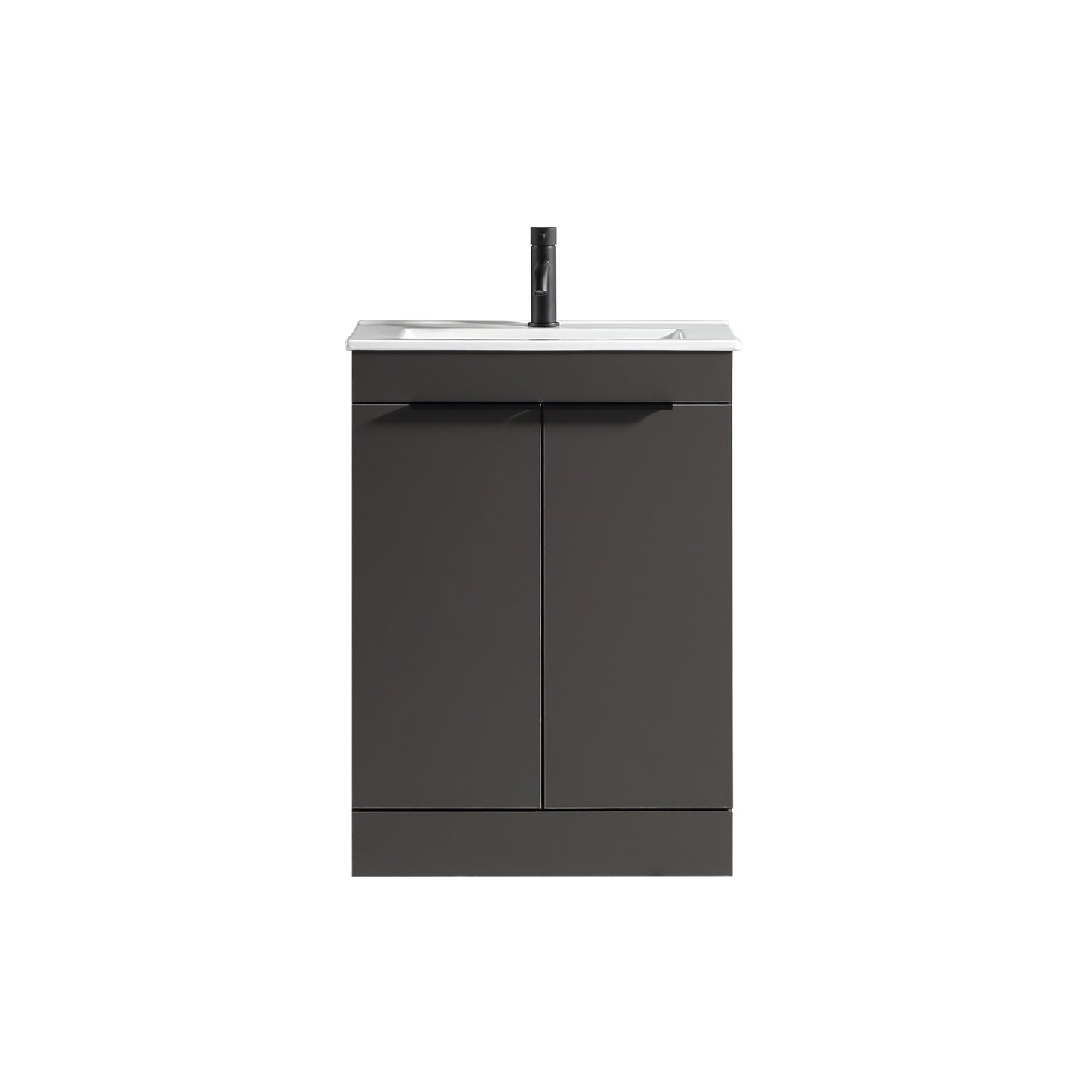 Tailored Bathrooms Sora 600mm Floor Standing Vanity Unit & Basin – Two Door