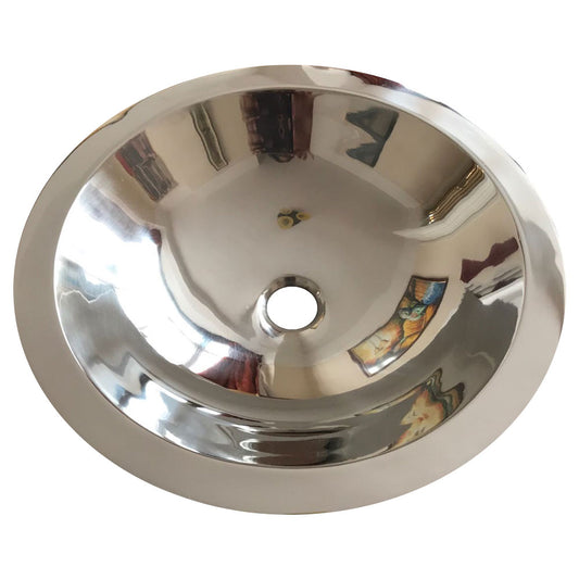 Coppersmith Creations Stainless Steel Sink Nickel Finish
