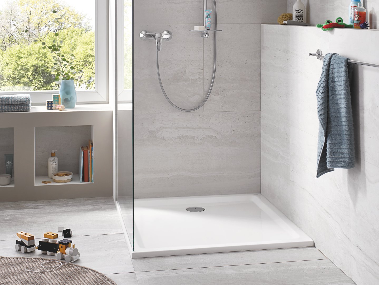 Tailored Bathrooms Square 30mm Low Profile Shower Tray