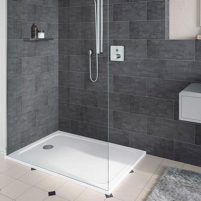 Tailored Bathrooms Low Profile Shower Tray – Rectangle | Sleek, Durable & Eco-Friendly Design
