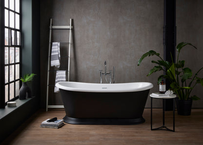 Roll Top Bath Company Audrey Freestanding Bath – Traditional Roll Top Acrylic Bathtub