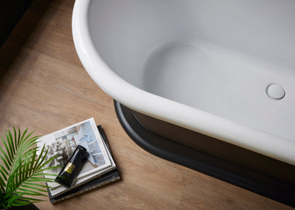 Roll Top Bath Company Audrey Freestanding Bath – Traditional Roll Top Acrylic Bathtub