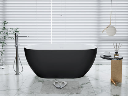 Roll Top Bath Company Elizabeth Freestanding Bath – Contemporary Acrylic Centrepiece Bathtub