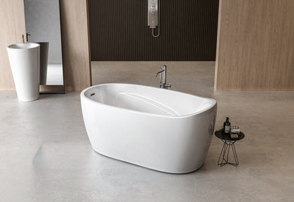 Charlotte Edwards Ceres Freestanding Bath - Gloss White