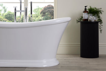 Roll Top Bath Company Mae Freestanding Bath – Traditional Acrylic Spa-Inspired Bathtub
