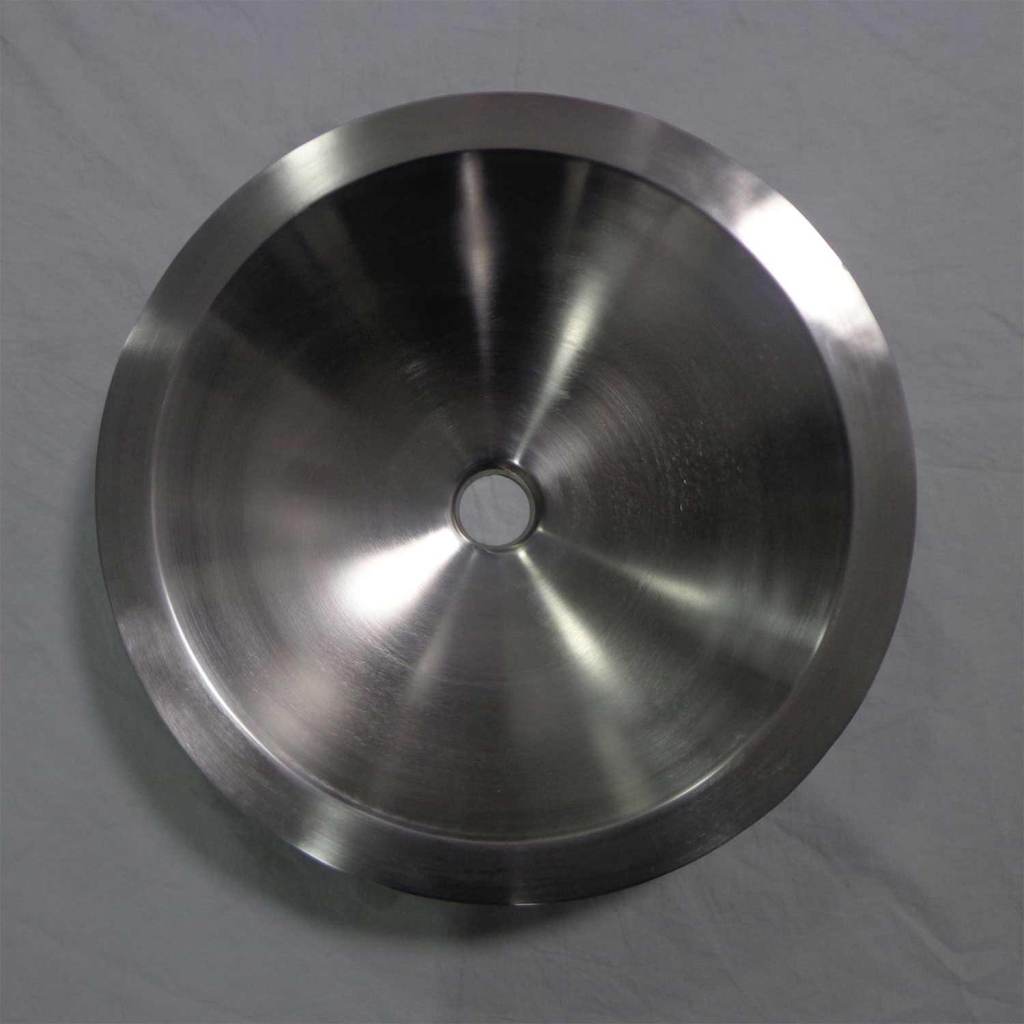 Coppersmith Creations Double Wall Shallow Steel Sink