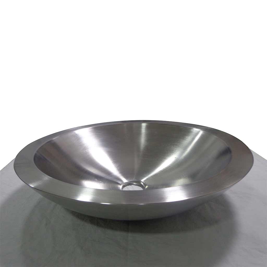 Coppersmith Creations Double Wall Shallow Steel Sink