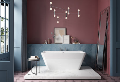 Charlotte Edwards Eris Freestanding Bath - Gloss White