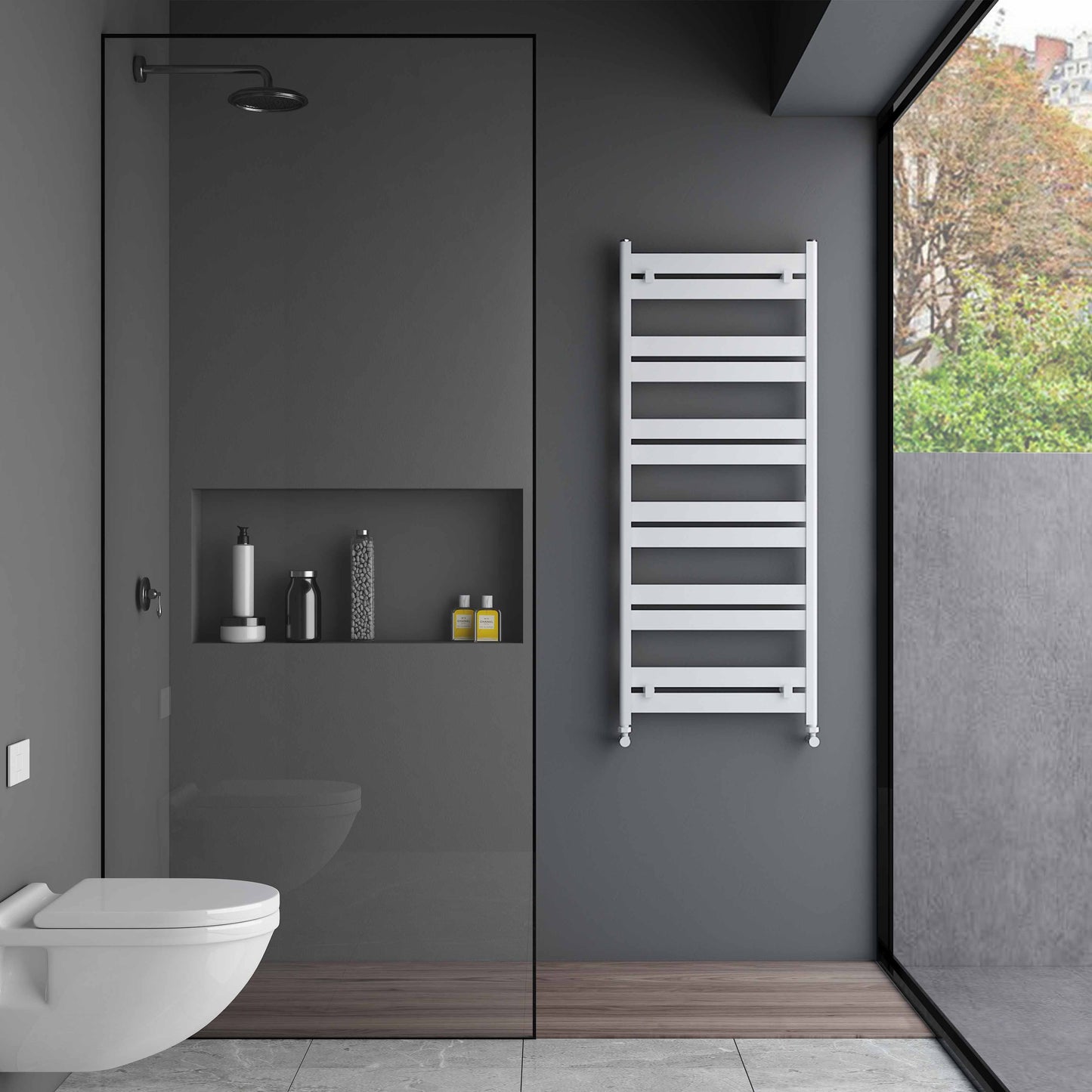 Carisa Ligne Aluminium Towel Radiators