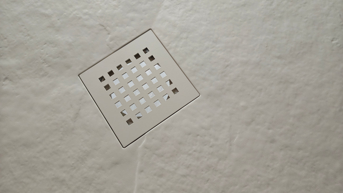 Precision Trays Sand Shower Tray – Ultra-Slim Stone Effect