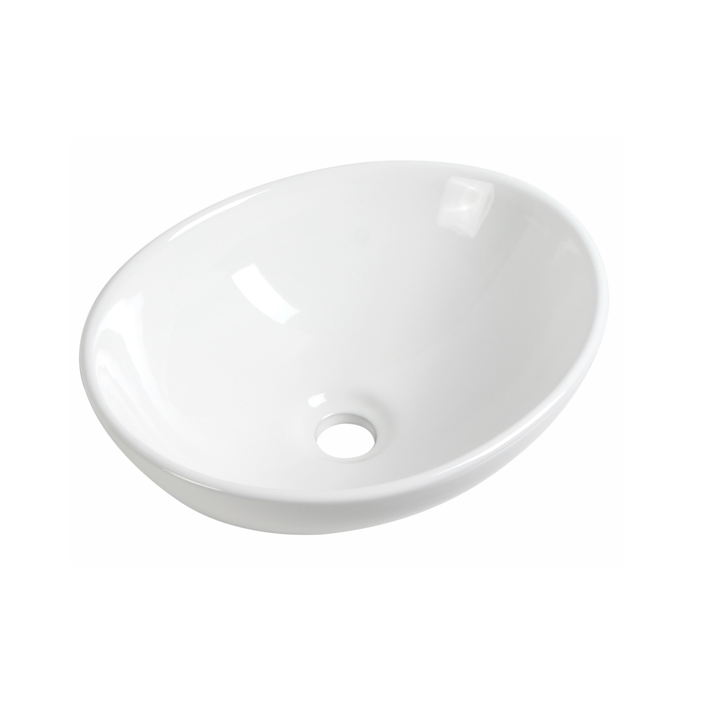 Tailored Bathrooms Pisa Countertop Ceramic Basin - 400x330x145mm