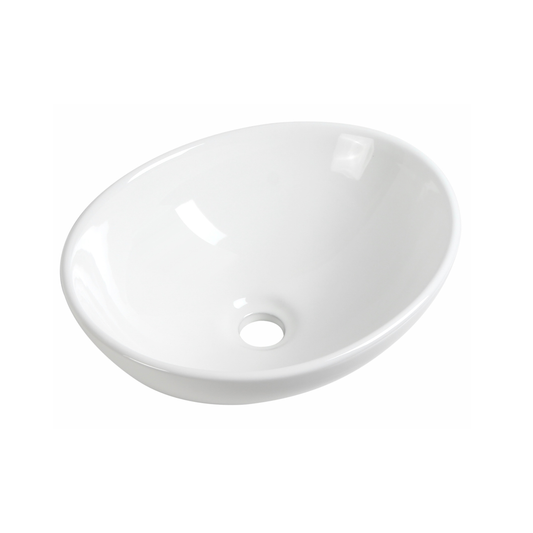 Tailored Bathrooms Pisa Countertop Ceramic Basin - 400x330x145mm