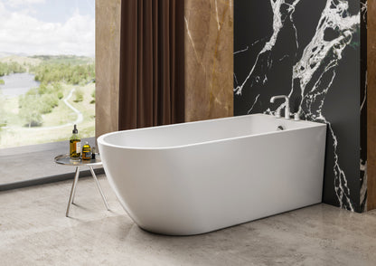 Charlotte Edwards Belgravia -  Single Ended Freestanding Bath - Gloss White