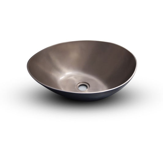 Coppersmith Creations Cast Bronze Sink 18 inch Earthen Lamp Style
