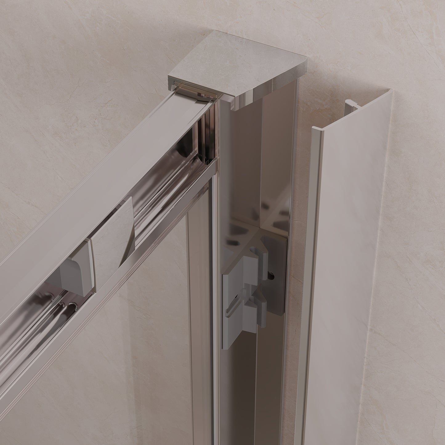 Tailored Bathrooms 2 Door Offset Quadrant 6mm Shower Enclosure