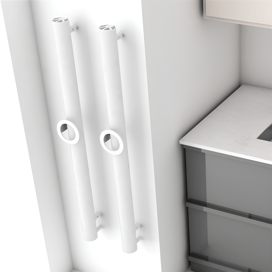 Carisa Otto Single Electric Aluminium Towel Dryer