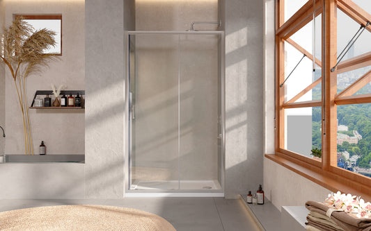Tailored Bathrooms Slider Door - Chrome