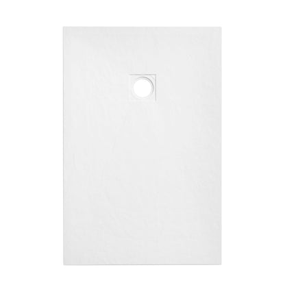 Precision Trays White Shower Tray – Ultra-Slim Stone Effect